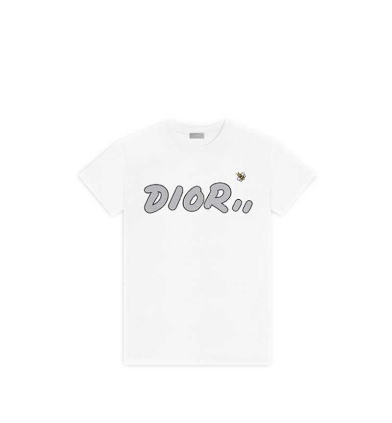 KAWS x Dior Logo T-shirt White