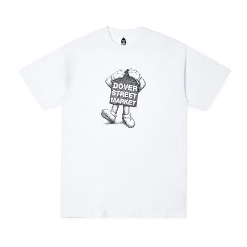 KAWS x Dover Street Market Special Mascot T-shirt White