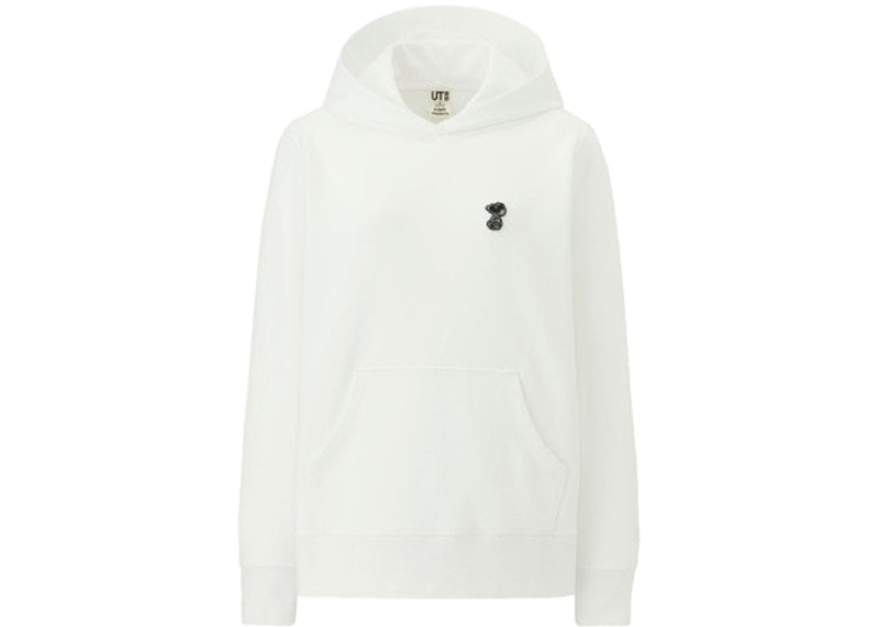 KAWS x Uniqlo x Peanuts Small Snoopy Hoodie (Asia Womens Sizing) White