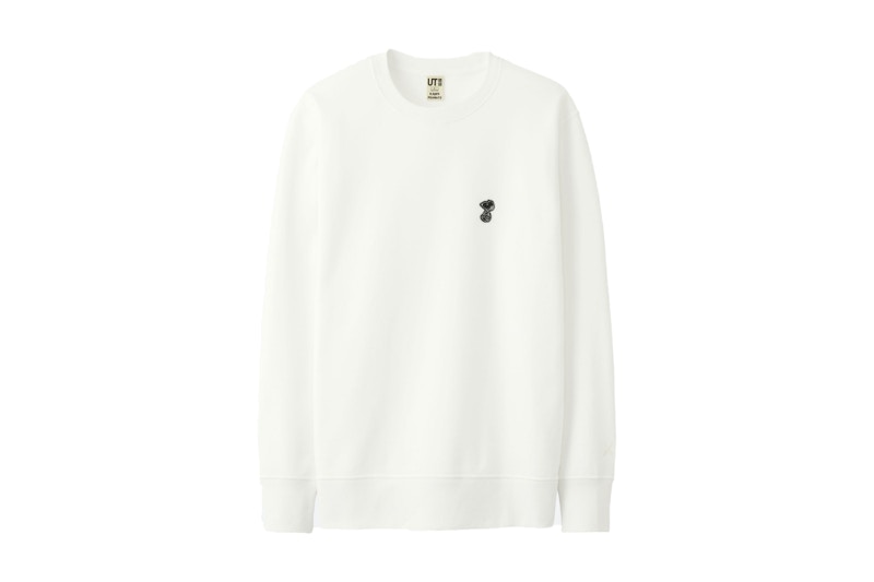 KAWS x Uniqlo x Peanuts Small Snoopy Sweatshirt White
