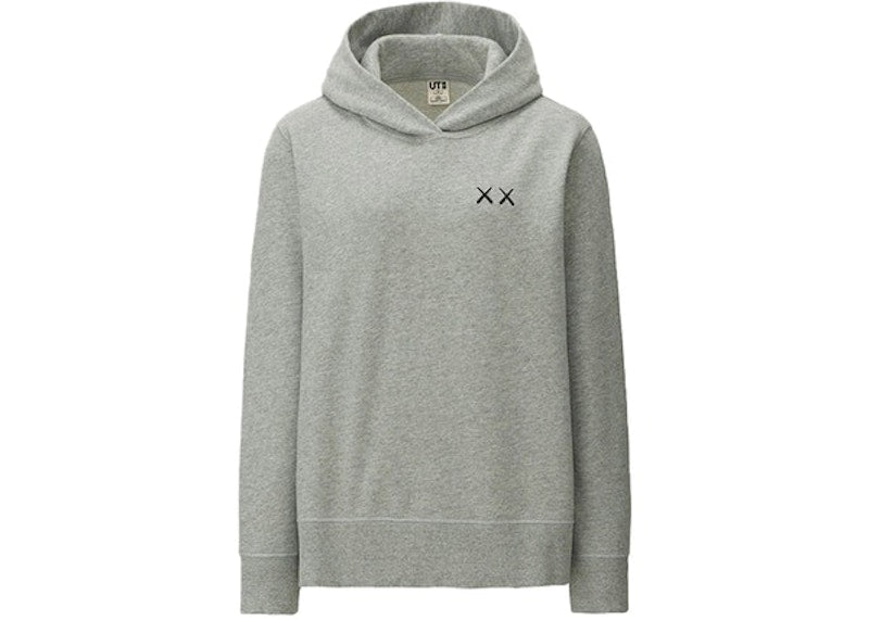 KAWS x Uniqlo x Sesame Street XX Hoodie (Asia Womens Sizing) Gray