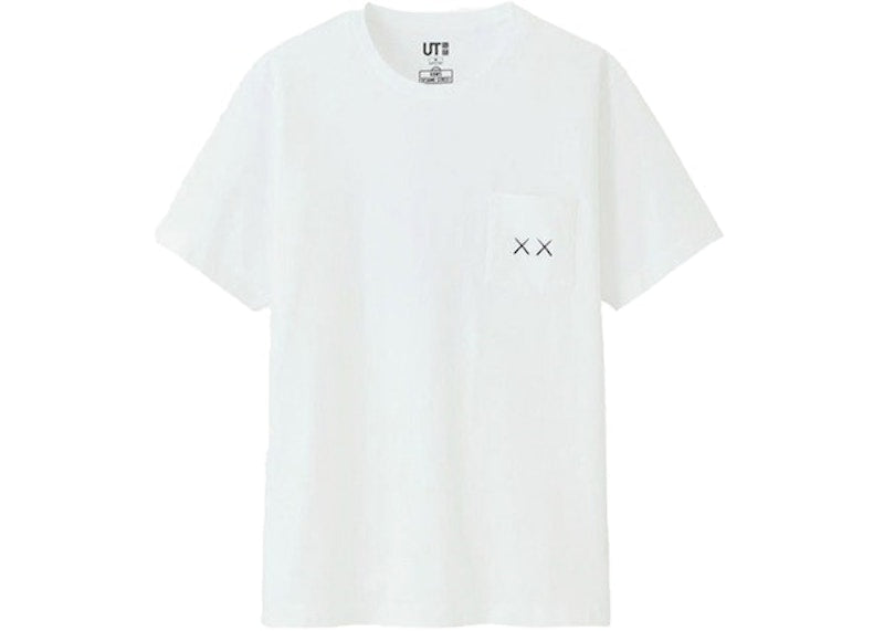 KAWS x Uniqlo x Sesame Street XX Pocket Tee (Asia Sizing) White