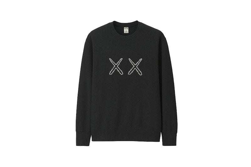KAWS x Uniqlo x Sesame Street XX Sweatshirt Black