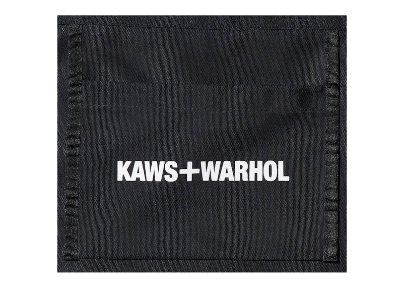 KAWS x Uniqlo Warhol 2Way Tote Bag Black