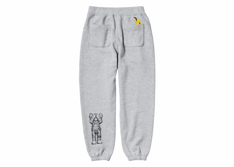 KAWS x Warhol 473557 Sweatpants (Asia Sizing) Gray