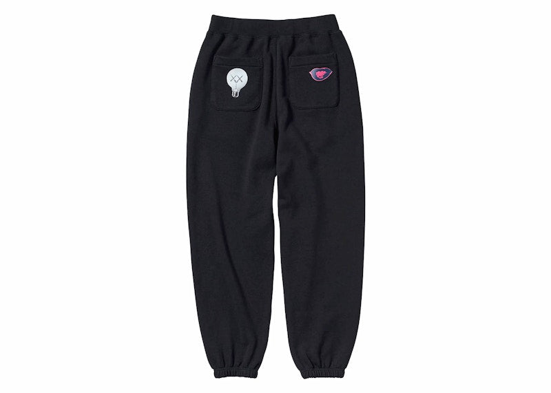 KAWS x Warhol 476120 Sweatpants (Asia Sizing) Black