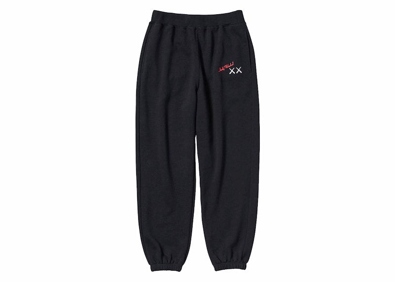 KAWS x Warhol 476120 Sweatpants (Asia Sizing) Black