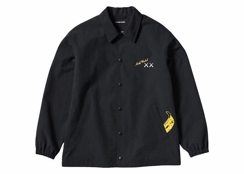 KAWS x Uniqlo Warhol Coach 474138 Jacket (Asia Sizing) Black