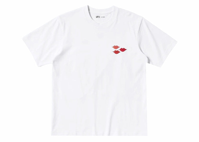 KAWS x Warhol UT Graphic 476350 T-shirt (Asia Sizing) White