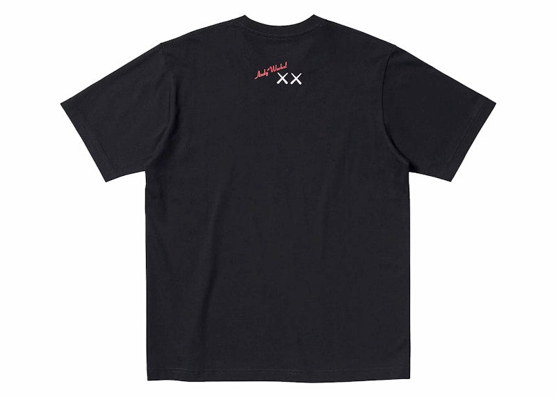 KAWS x Warhol UT Graphic 476351 T-shirt (Asia Sizing) Black