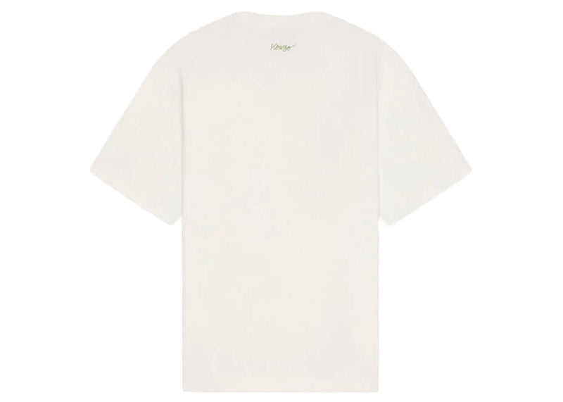 KENZO POPPY by Nigo Oversized Pocket T-Shirt Off White