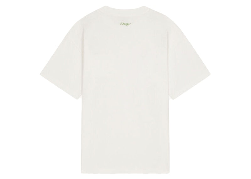 KENZO POPPY by Nigo Women's Oversized Pocket T-Shirt Off White
