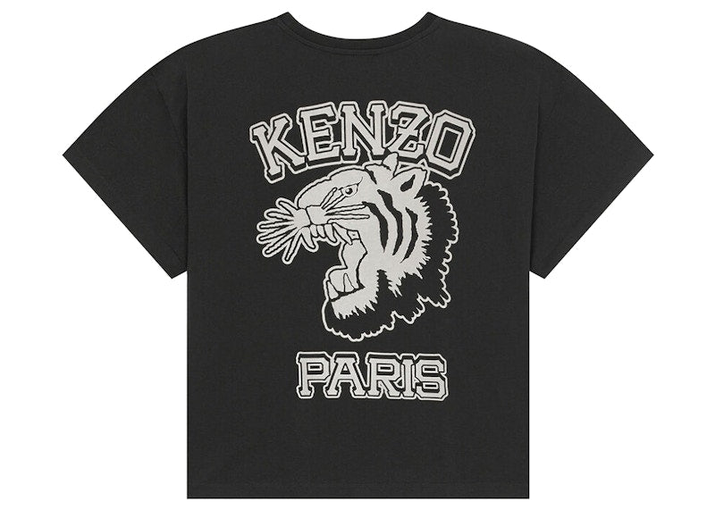 KENZO x Nigo 1970 Varsity Boxy T-Shirt Black