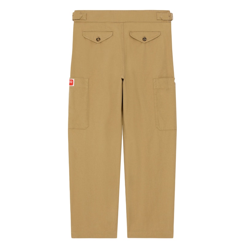 KENZO x Nigo Belted Military Pants Beige