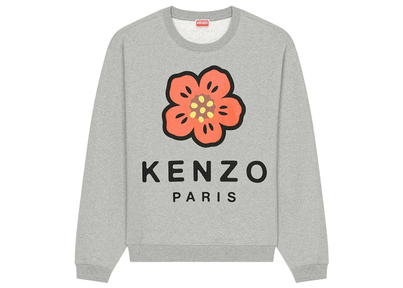 KENZO x Nigo Boke Flower Crewneck Sweatshirt Pearl Grey