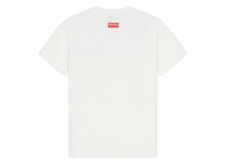 KENZO x Nigo Boke Flower Women's Crest On Pocket T-Shirt Off White