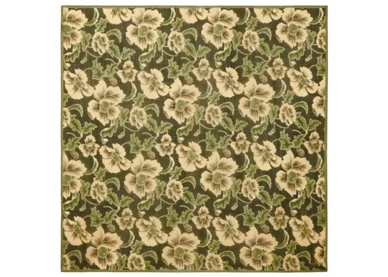 KENZO x Nigo Jungle Camo Large Wool Square Dark Khaki