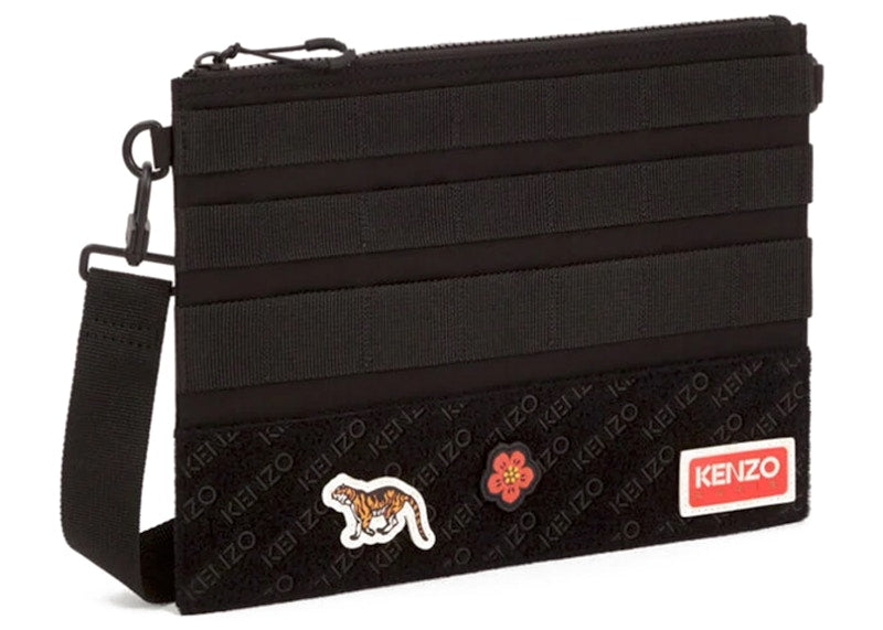 KENZO x Nigo Jungle Large Pouch Black