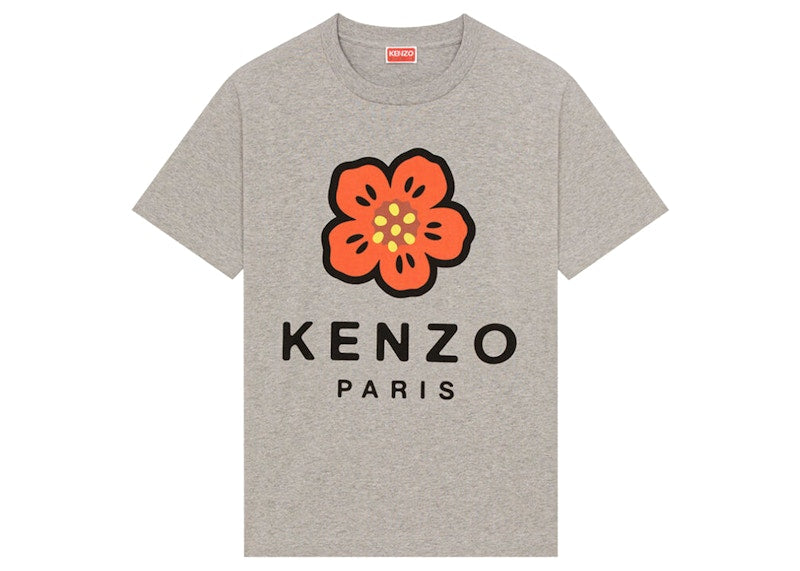 KENZO x Nigo Womens Boke Flower Loose T-Shirt Pearl Grey
