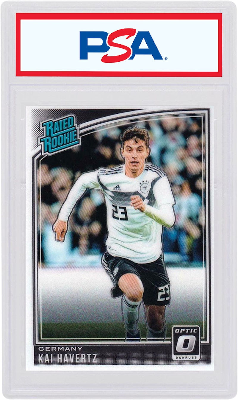 Kai Havertz 2018 Donruss Soccer Rated Rookie Optic #191 (PSA or BGS Graded)
