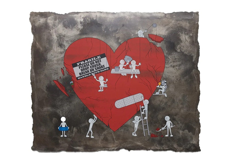 Kai Mending Love on Aluminum Print (Signed, Edition of 26)