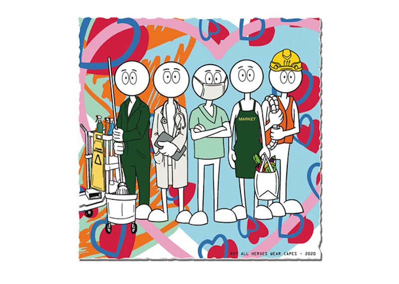 Kai Not All Heroes Wear Capes Print (Signed, Edition of 643)