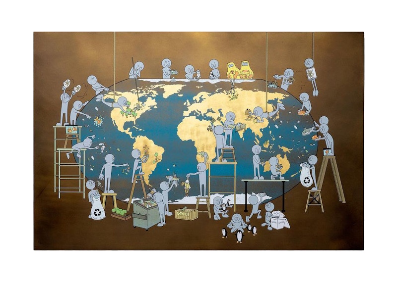 Kai Our World Print (Signed, Edition of 26) Brass