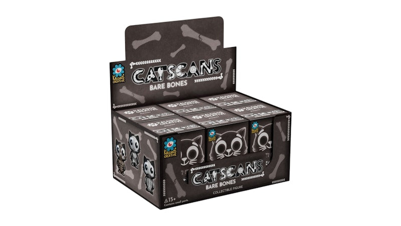 Kaleidos Creative Catscans (Bare Bones) Sealed Case (6 Blind Boxes)
