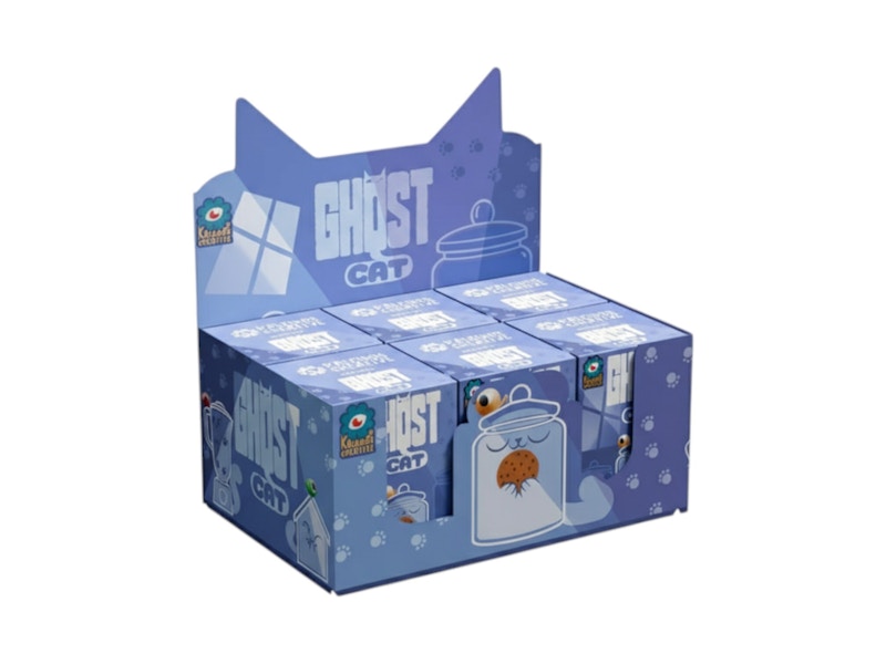 Kaleidos Creative Ghost Cat Sealed Case (6 Blind Boxes)