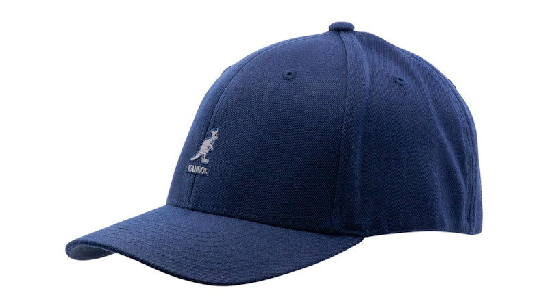 Kangol Wool Flexfit Baseball Cap Dark Blue