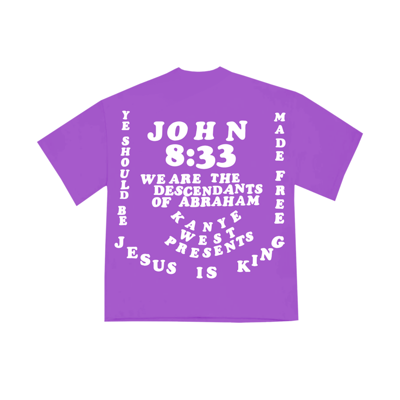 Kanye West CPFM for JIK II T-shirt Purple