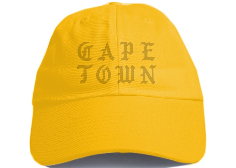 Kanye West Cape Town Pablo Pop-Up Hat Gold