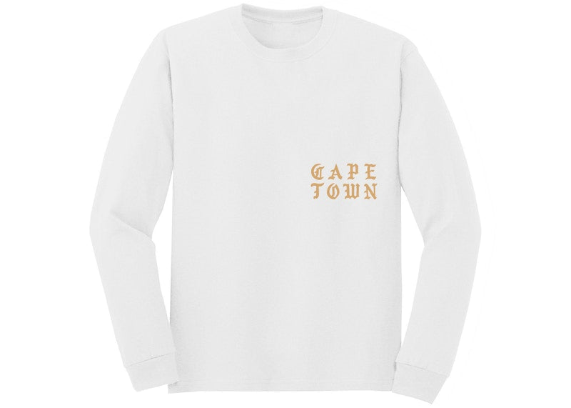Kanye West Cape Town Pablo Pop-Up Kanye Loves Kanye L/S Tee White