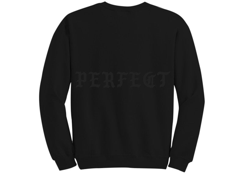 Kanye West Chicago Pablo Pop-Up Perfect Crewneck Black