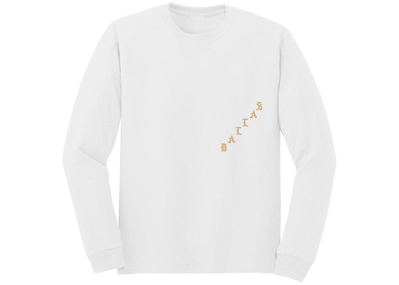 Kanye West Dallas Pablo Pop-Up Kanye Loves Kanye L/S Tee White