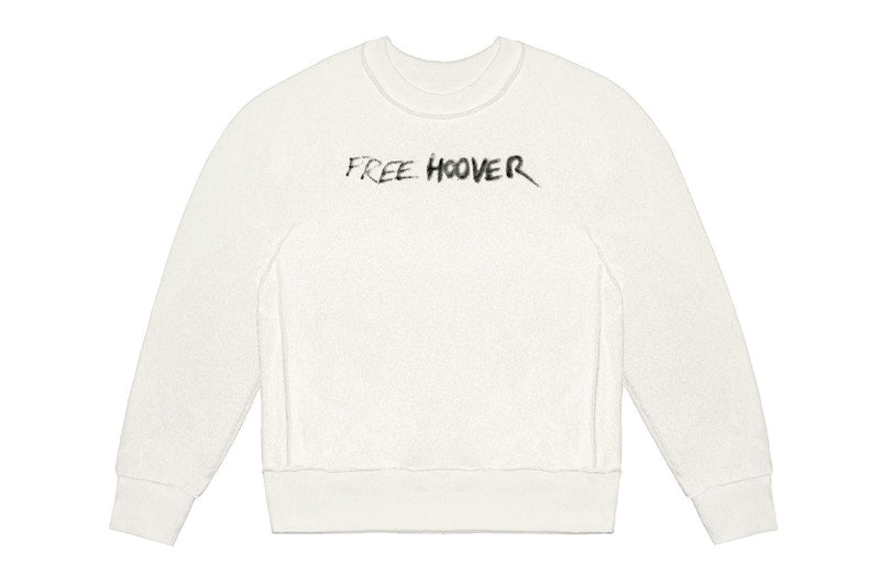 Kanye West Free Hoover Crewneck Bleach