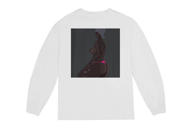 Kanye West I Love It L/S Tee White