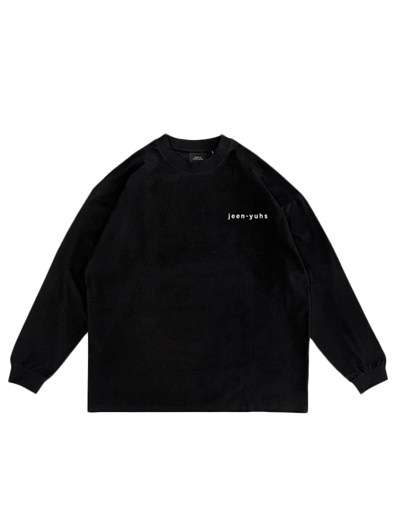 Kanye West Jeen-Yuhs FLWR L/S T-shirt Black