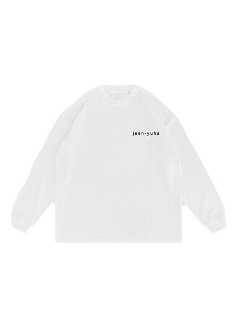 Kanye West Jeen-Yuhs FLWR L/S T-shirt White