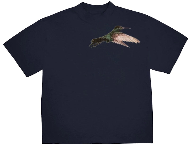 Kanye West Jesus Is King Jamaica Bird T-shirt Navy