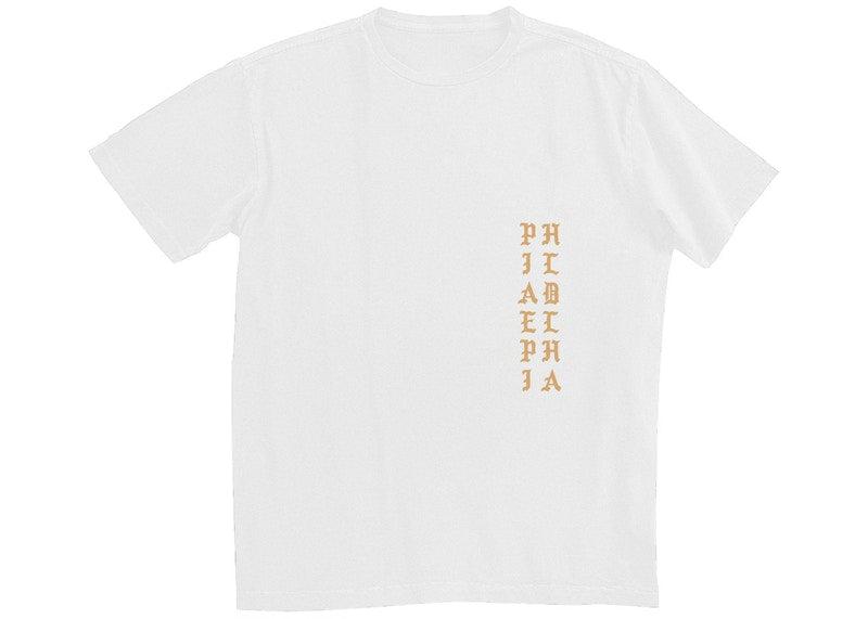 Kanye West Philadelphia Pablo Pop-Up Ultralight Beam T-shirt White