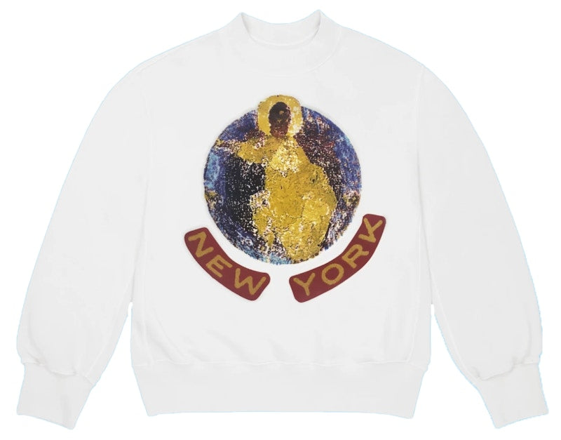 Kanye West Sunday Service New York II Crewneck White