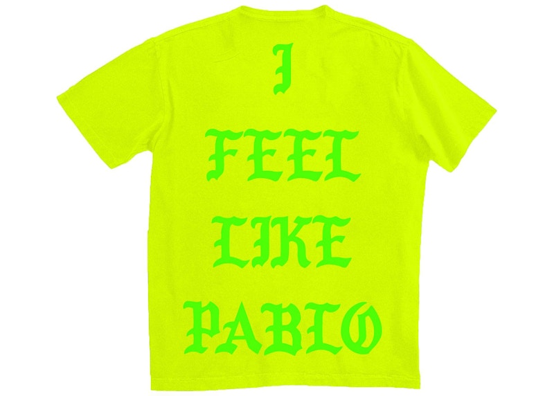 Kanye West Sydney Pablo Pop-Up I Feel Like Pablo T-shirt Green