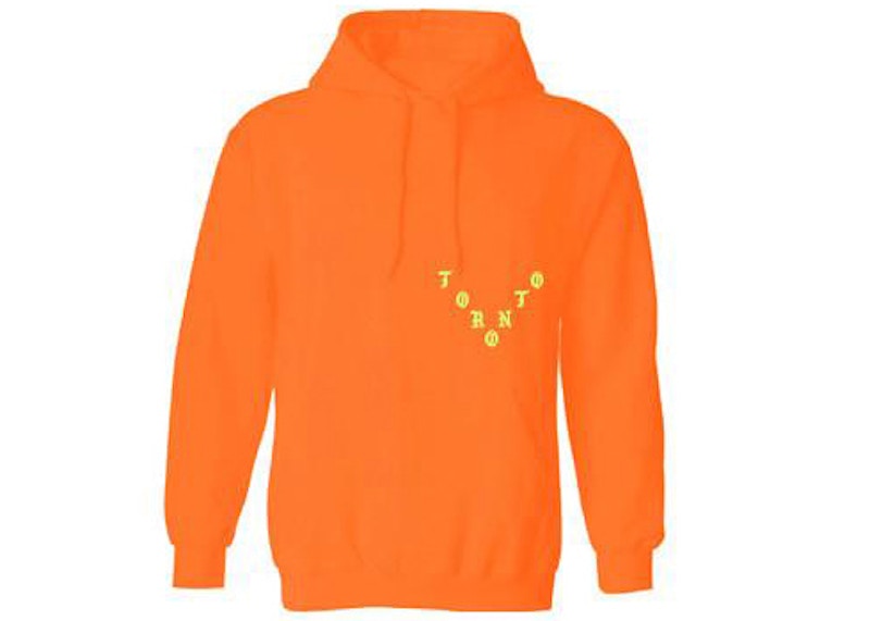 Kanye West Toronto Pablo Pop-Up True And Legendary Hoodie Safety Orange