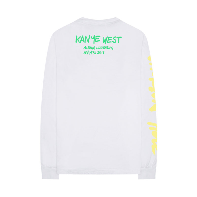 Kanye West Wyoming L/S Tee White