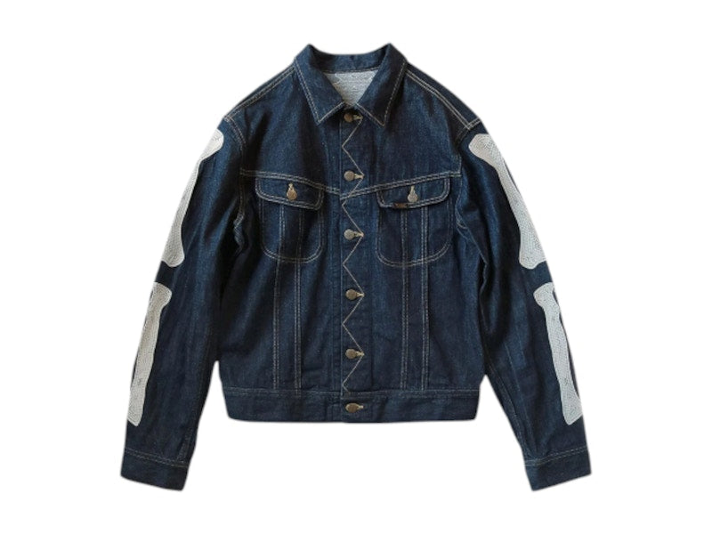 Kapital 11.5 oz Mexican Tuxedo Westerner Bone Denim Indigo