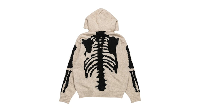 Kapital 5G Wool Bone Hood Sweater Ecru