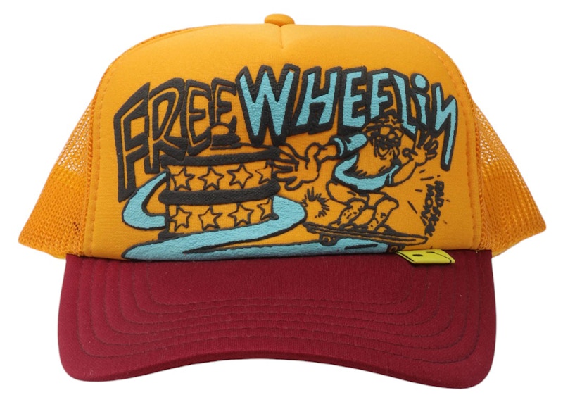Kapital Free Wheelin Trucker Hat Gold