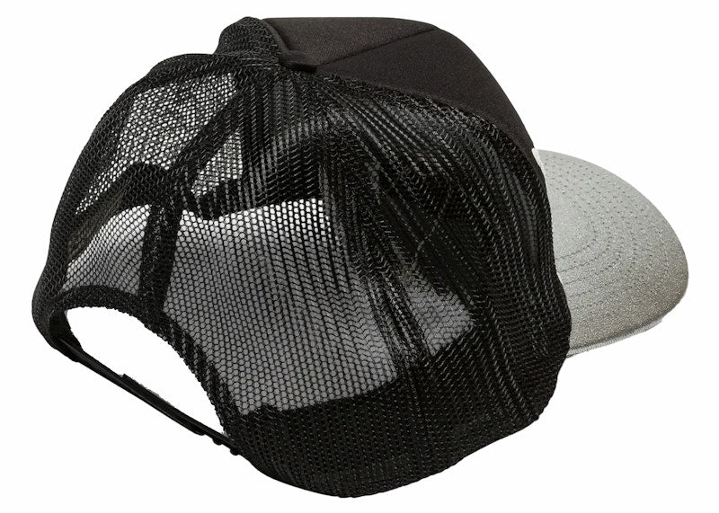 Kapital Kountry Pearl Clutcher Silver Brim Trucker Cap Black