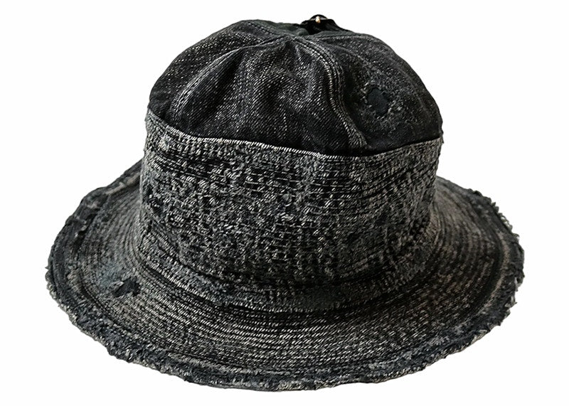 Kapital The Old Man And The Sea 11.5oz Denim Hat Black/Black